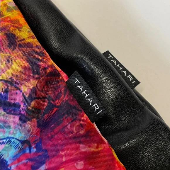 NWT Tahari Pink, Multicolor & Black Tote Bag Set. - Picture 5 of 5